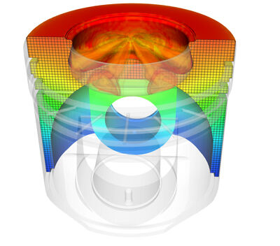 发动机缸内燃烧解析(活塞固热耦合)的图1